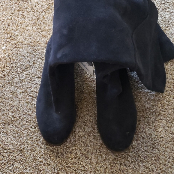 Lucky Harleen Over the Knee Boot, Blue Wide Calf - Picture 7 of 8